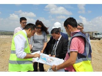 Türkmen Yetkili Expo Alanını İnceledi