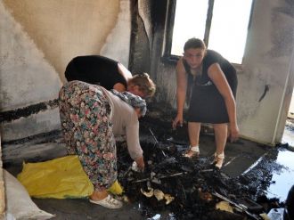 Manavgat’ta Ev Yangını Korkuttu