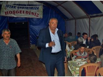 Çat Belediye Başkanı Kılıç, İftar Çadırı Geleneğini Bu Yıl Da Sürdürdü