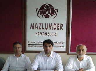Mazlumder Kayseri Şube Sekreteri Sadi Özmen