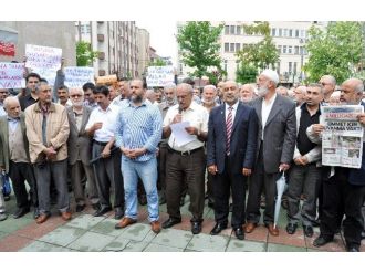 Eskişehir’de Mursi’ye Destek Eylemi