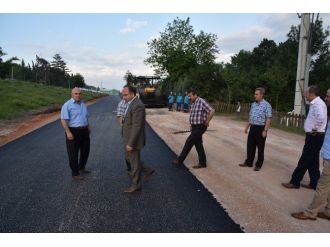 Başkan Üzülmez’den Asfalt Denetimi