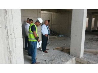 Başkan Kocamaz, Otistik Çocuklar Eğitim Merkezi İnşaatını İnceledi