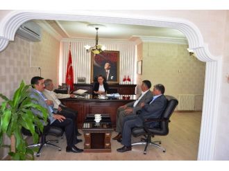 Şahin Ve Tüfenkci’den Yazıhan’a Teşekkür Ziyareti