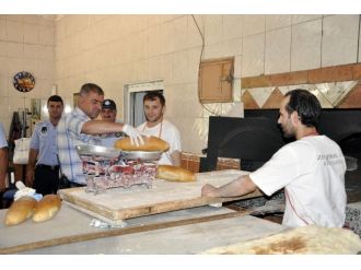 Gümüşhane Fırınlarına Ramazan Denetimi
