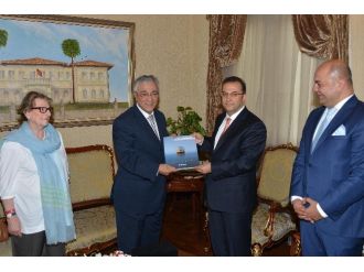 Uluslararası Turizm Gazetecilerinden Vali Türker’e Ziyaret