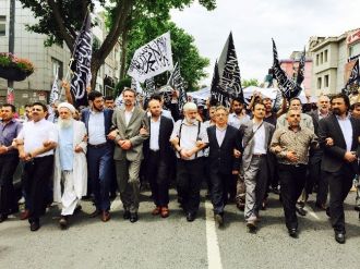 Hiz-but Tahrir’den ’Hilafete Çağrı’ Yürüyüşü