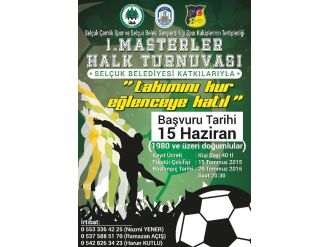 Selçuk’ta 1. Masterlar Futbol Turnuvası Başlıyor