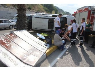 Samsun’da Trafik Kazası: 4 Yaralı