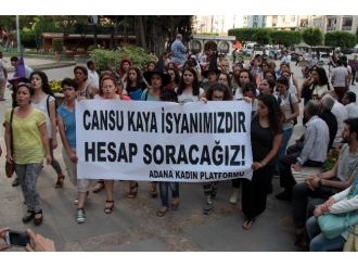 Adana’da Kadın Cinayetleri Protestosu