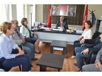 Milletvekili Usluer’den Chp Yönetimine Teşekkür Ziyareti