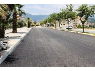 Ödemiş-zeytinlik Yolunda Asfaltlama Başladı