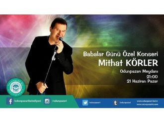 Babalar Günü’nde Mithat Körler Konseri