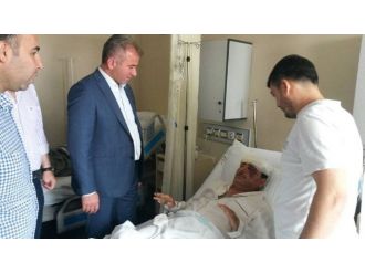 Milletvekili Tokmak, Kazazedeyi Ziyaret Etti