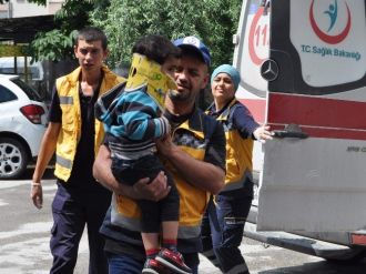Kazada Yaralanan Çocuk 112 Çalışanına Sarılarak Hastaneye Girdi