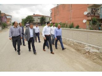 Başkan Ayaz Umre Dönüşü Çalışmaları İnceledi