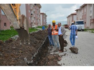 Yeni Toki’de Doğalgaz Çalışmaları Başladı