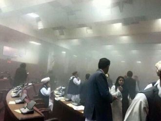 Afgan Parlamentosuna Saldırı: 18 Yaralı