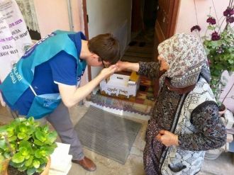 Sağlık-sen Tekirdağ Şubesi’nden 201 Aileye Yardım Eli