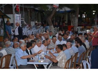 Başkan Çelik, Sancalıiğdecik Halkı İle İftarda Buluştu
