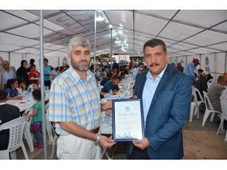 İftar Çadırına Vatandaşlardan Yoğun İlgi