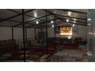 Malatya’da Çadırdan Cemevi Yapıldı