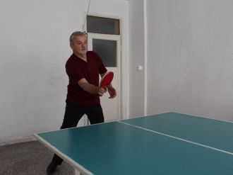 İş Hanı Esnafının Masa Tenisi Tutkusu