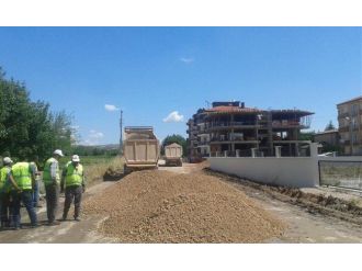 Toki Ve Paşaalanı Asfaltlanıyor