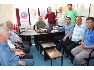 Chp İl Başakanı Enver Kiraz Eğitim İş Sendikası’nı Ziyaret Etti