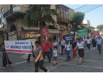 Halk Sağlığı Ve Sağlık Müdürlüğü Çalışanları Ramazan’da Da Yürüdü