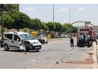 Gaziantep’te Zincirleme Trafik Kazası