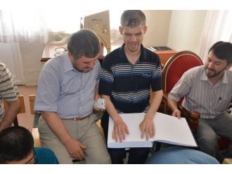 Görme Engelliler Kur’an Kursu Yaz Döneminde De Devam Ediyor