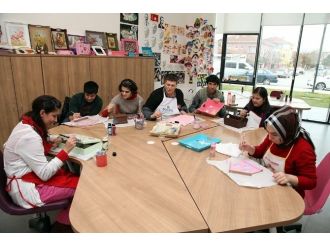 Öğrencilerin Çalışmaları Dar Sokak’ta Görücüye Çıkıyor