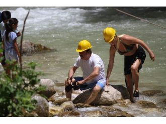 Selami Şahin Saklıkent Kanyonunu Gezdi