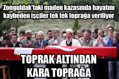 Toprak altından kara toprağa 