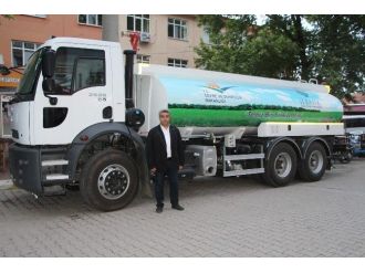 Hisarcık Belediyesi’ne Hibe Arazöz