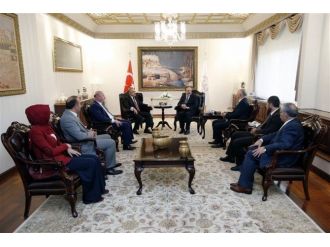 Yalçın Topçu Ve Yerli Düşünce Derneği’nden Diyanet İşleri Başkanı Görmez’e Ziyaret