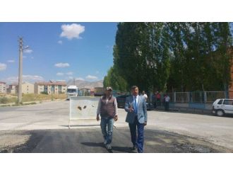 Belediye Başkanı Akdoğan Belediye Yatırımlarını İnceledi