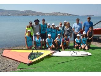 Foça’da Çocuklar Yelkenle Tanışacak