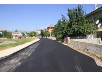 Aslanlı Mahallesi Asfaltlanıyor