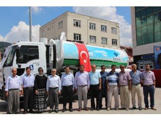 Bucak Belediyesi Araç Parkuruna Hibe Yolu İle Vidanjör