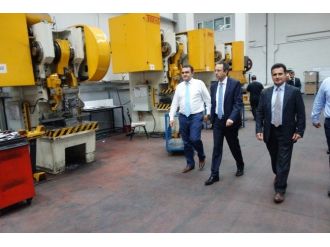 Çerkezköy Kaymakamı Kubilay’dan Fabrika Ziyareti