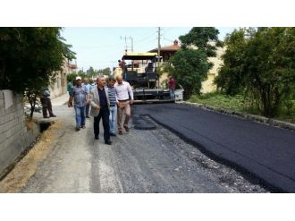 Arsuz’da Asfalt Ve Parke Taşı Döşeme Çalışmaları