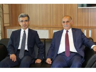 Başsavcı Alper’den Erkoç’a Veda Ziyareti