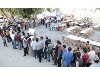 Şehreküstü Konaklarındaki İftarlara Yoğun İlgi