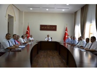 Vali Tapsız, Valilik Müdürleri İle Bir Araya Geldi