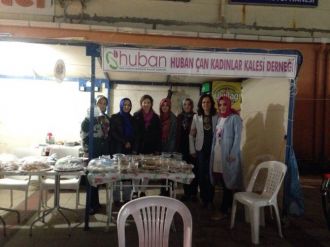 Huban Ramazan Çadırıyla Çan Şehir Meydanında