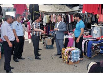 Başkan Çimen, Esnaf Ziyaretlerine Devam Ediyor