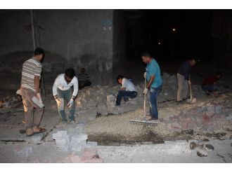 Eyyübiye Belediyesi Çalışmalarına İftardan Sonra Da Devam Ediyor