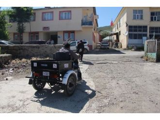 Karlıova Sydv Engelli Vatandaşa Motor Tahsis Etti
